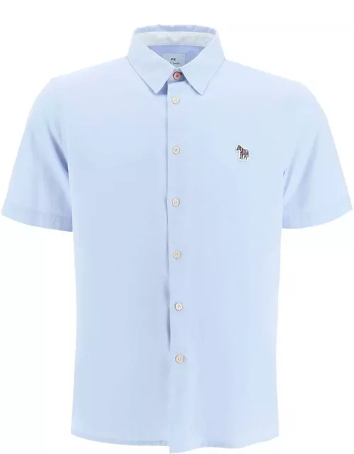 PS by Paul Smith Short Sleeve Shirt In Organic Cotton