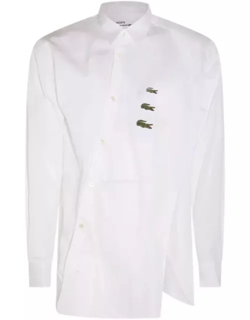 Comme des Garçons X Lacoste Logo Embroidered Buttoned Shirt