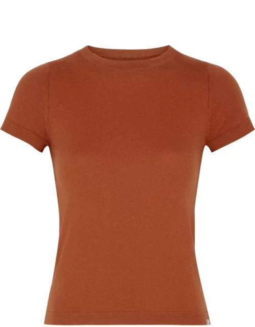Extreme Cashmere N°292 America Cotton-blend T-shirt - Orange - One