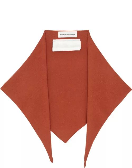 Extreme Cashmere N°35 Bandana Cashmere-blend Scarf - Orange