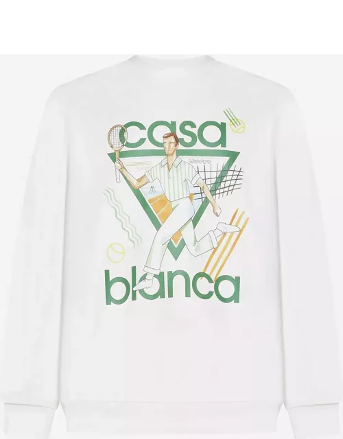 Casablanca Le Jeu Cotton Sweatshirt