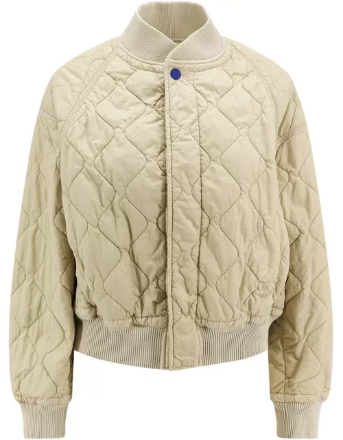 Burberry Quilted Buttoned Bomber Jacket