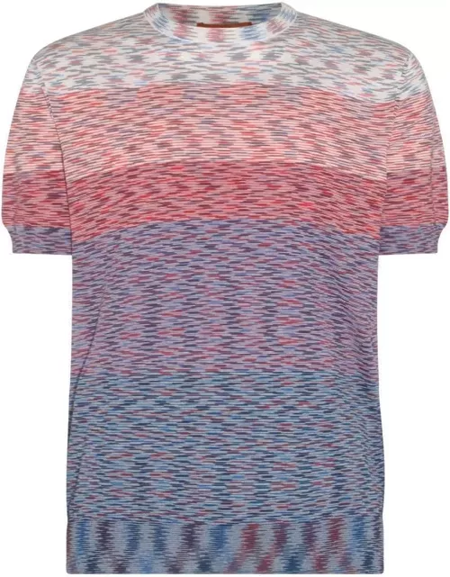Missoni Striped Crewneck T-shirt