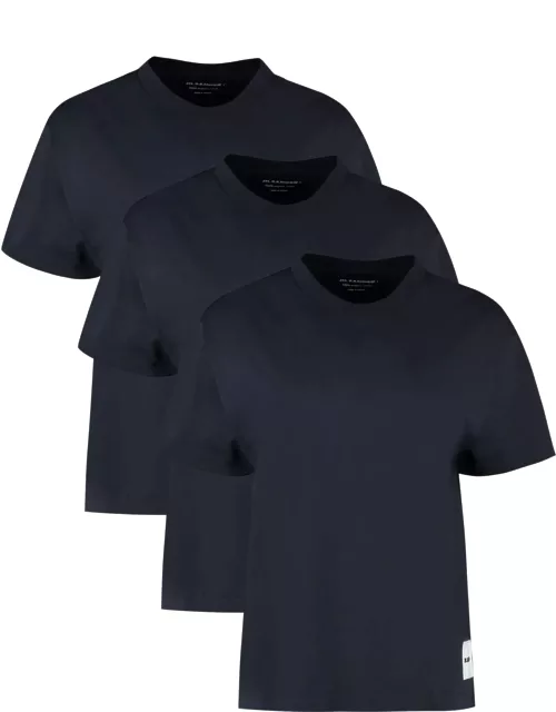 Jil Sander Set Of Three Cotton T-shirt