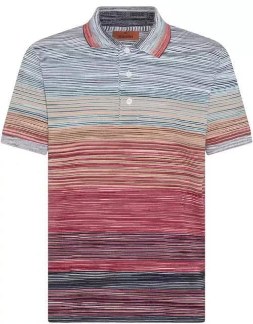 Missoni Space-dyed Straight Hem Polo Shirt