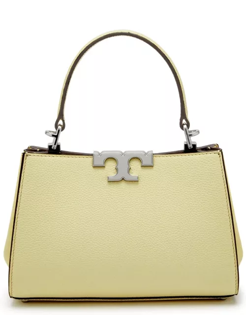 Tory Burch Eleanor Mini Leather top Handle bag - Light Yellow
