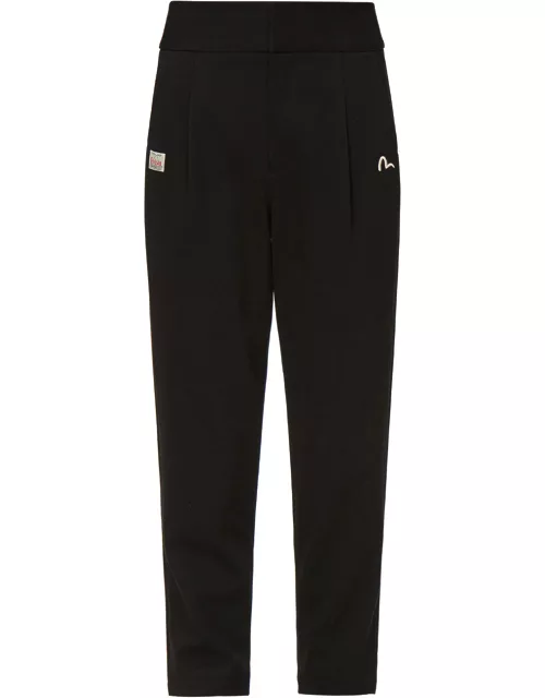 Seagull Embroidered Taper Pant