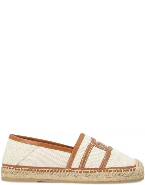Tod's Slip-on Kate In Canvas And Leather