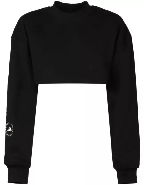 Adidas by Stella McCartney Crewneck Cropped Sweatshirt