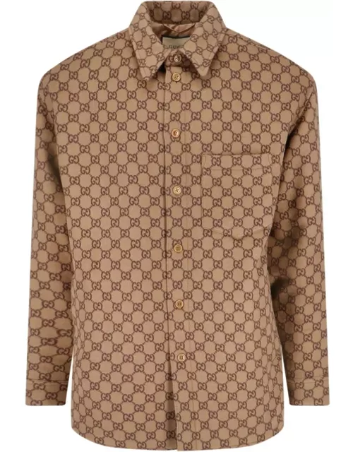 Gucci gg Padded Shirt Jacket