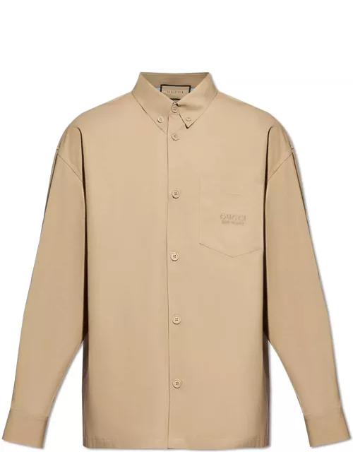Gucci Cotton Shirt With Pocket