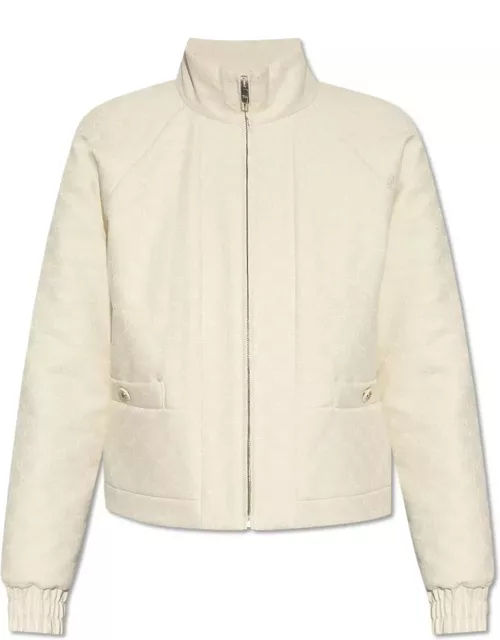 Gucci Monogrammed Zip-up Jacket