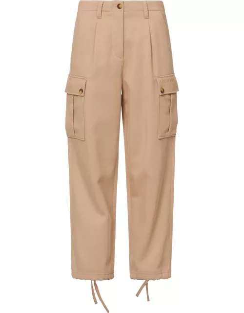 Seagull Embroidered Cargo Twill Pant