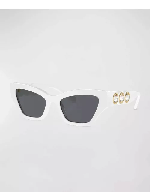 Imber Acetate & Plastic Cat-Eye Sunglasse