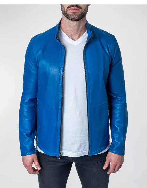 Men's Reversible Leather Lab Jacket
