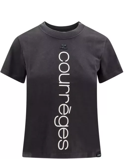 Courrèges Ac Straight Stonewashed T-shirt