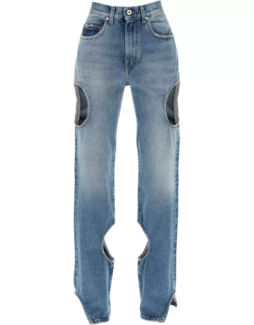 Off-White Meteor Cut-out Jean