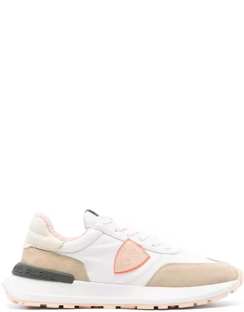 Philippe Model Running Antibes Sneakers - White And Pink