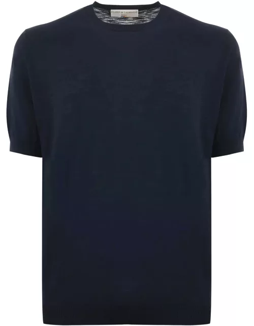 Filippo De Laurentiis T-shirt In Cotton Thread.