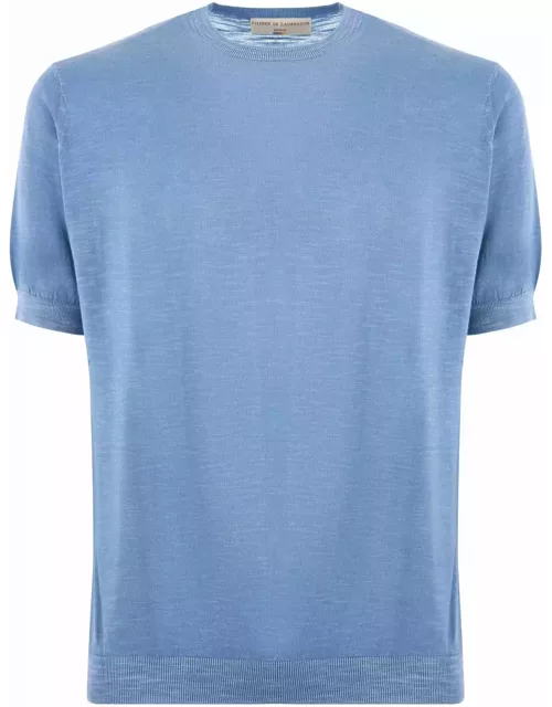 Filippo De Laurentiis T-shirt In Cotton Thread