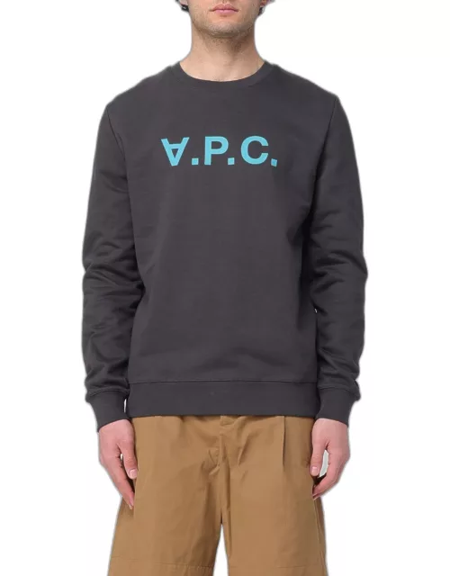 Sweatshirt A. P.C. Men color Charcoa