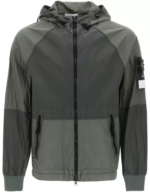 STONE ISLAND nylon metal windbreaker jacket