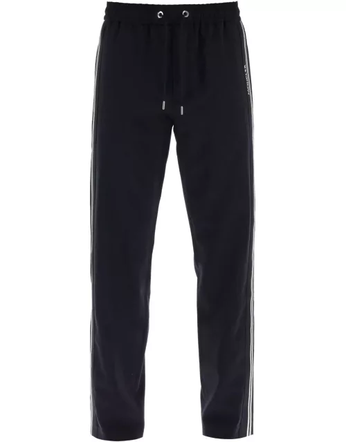 MONCLER Sporty pants with side stripe
