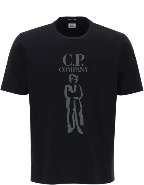CP COMPANY Printed British Sailor T-shirt