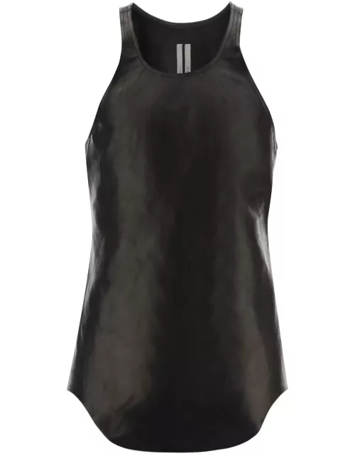 RICK OWENS Leather tank top
