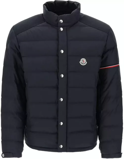 MONCLER Colombian down jacket with canvas insert