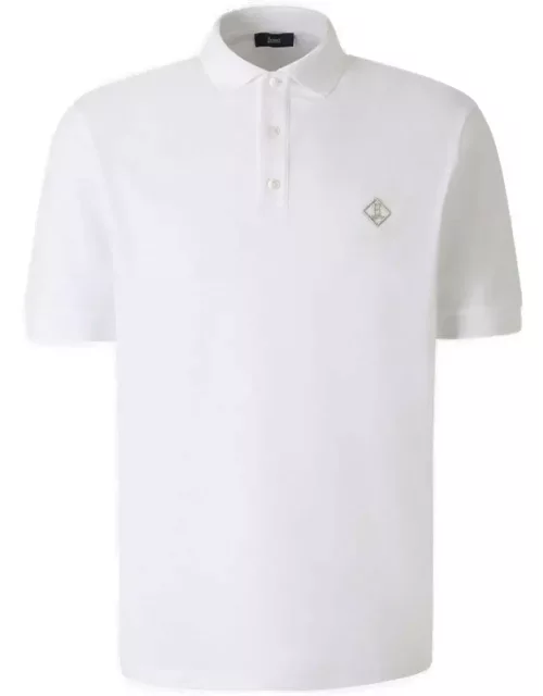 Herno Logo Embroidered Short-sleeved Polo Shirt