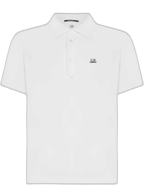 C.P. Company Logo Cotton Polo Shirt