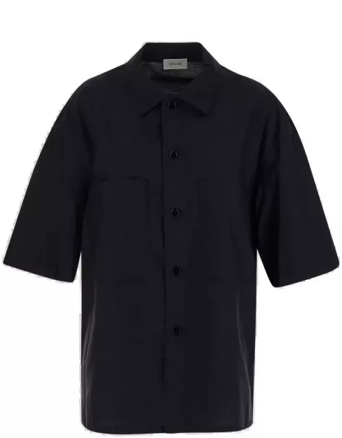 Lemaire Short-sleeved Button-up Shirt