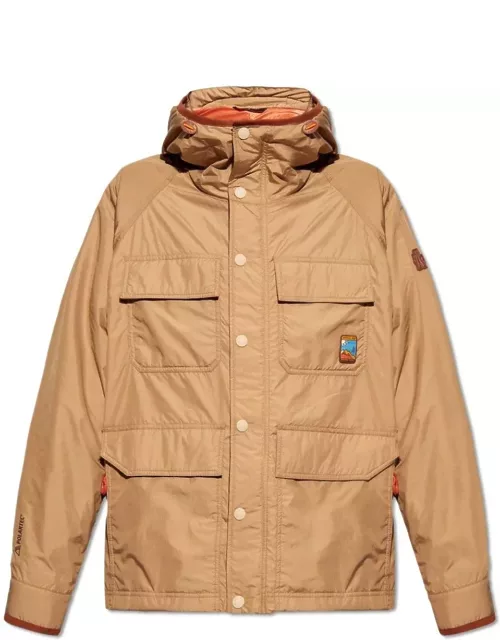 Moncler Grenoble Rutor Logo Patch Hooded Jacket
