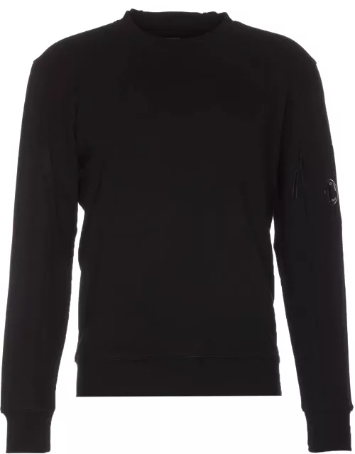 C.P. Company Diagonal Raised Fleece Logo Sweatshirt