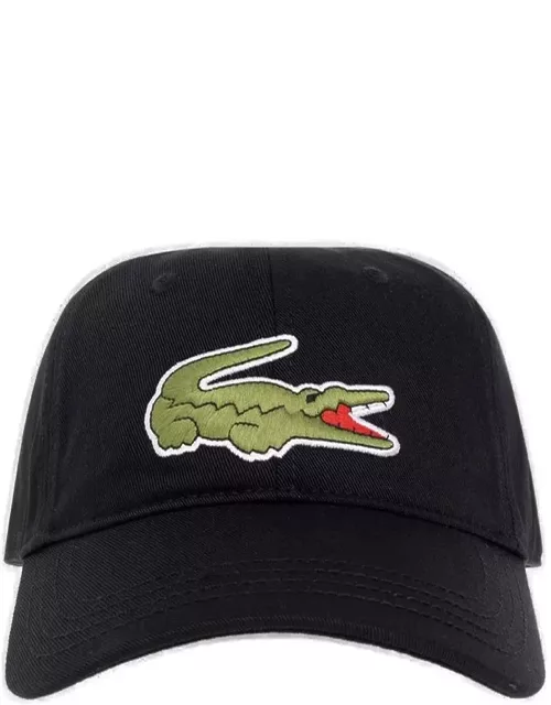 Lacoste Logo-embroidered Curved Peak Baseball Cap