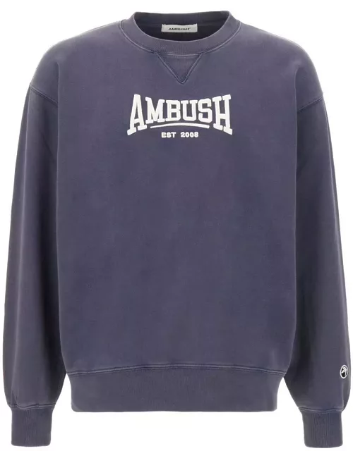 AMBUSH Logo Embroidered Crewneck Sweatshirt