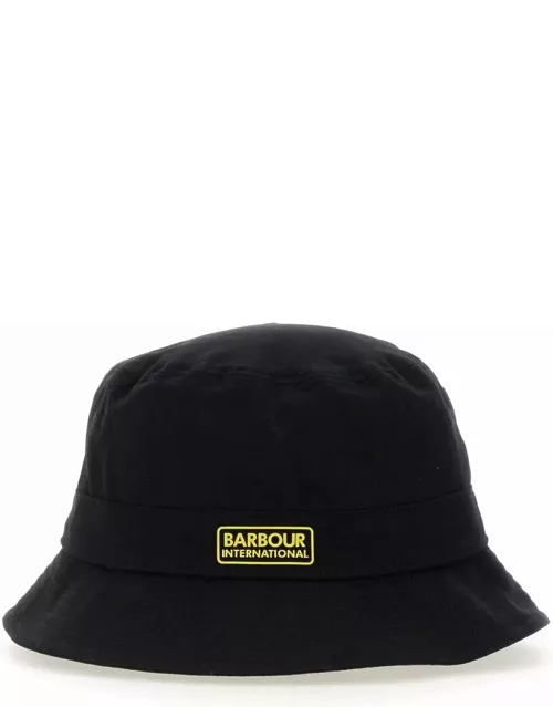 Barbour Bucket Hat With Logo