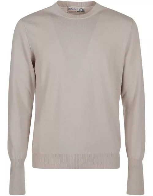 Ballantyne Plain Round Neck Sweater