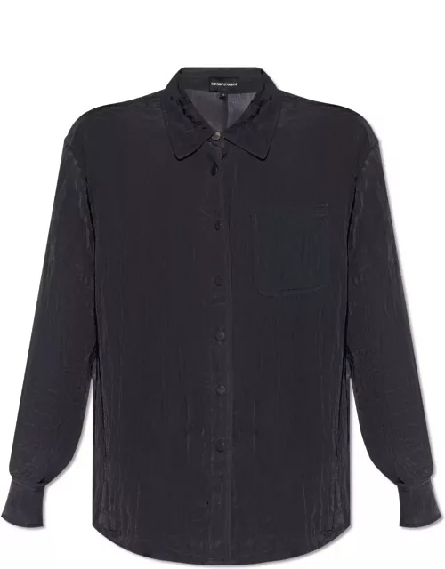 Emporio Armani Shirt With Pocket Giorgio Armani
