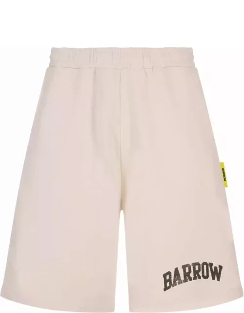 Barrow Tortora Sports Bermuda Shorts With Logo
