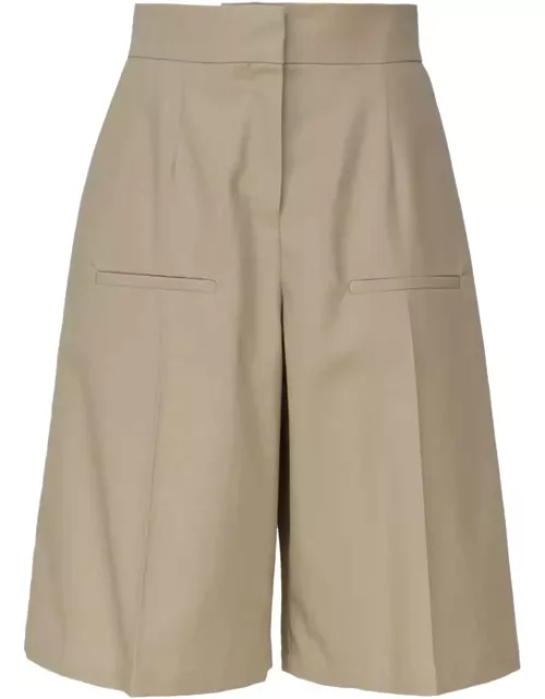 Loewe Tailored Shorts Crafted In Lightweight Cotton Gabardine