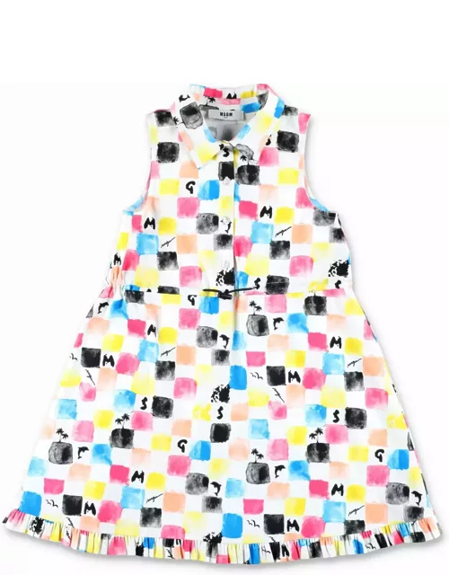 MSGM Allover Printed Dres