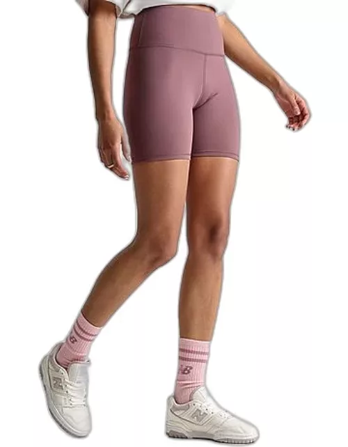 Women's New Balance Harmony High Rise Bike Shorts 6 Inch