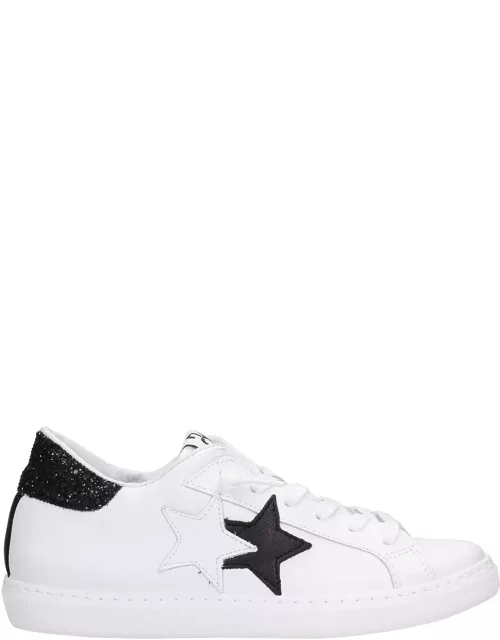 Sneakers In White Leather 2Star