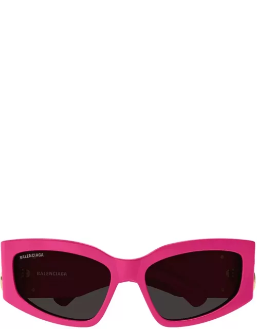 Balenciaga Eyewear Bb Hinge Cat-eye Sunglasse