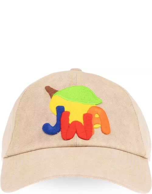 J.W. Anderson Jw Anderson Patched Baseball Cap