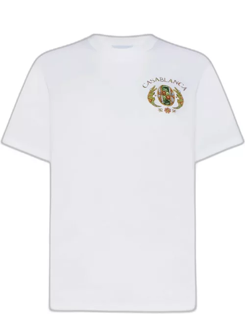 Casablanca Joyaux Dafrique Tennis Club Cotton T-shirt