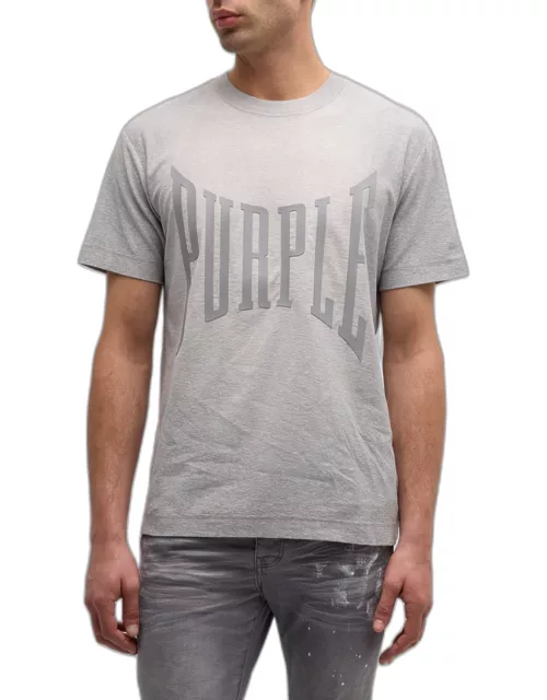Men's Textured Jersey Logo T-Shirt