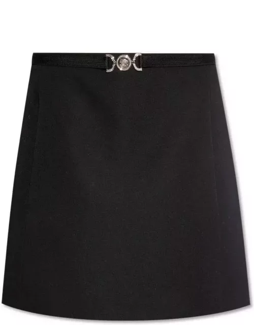 Versace Medusa 95 A-line Mini Skirt